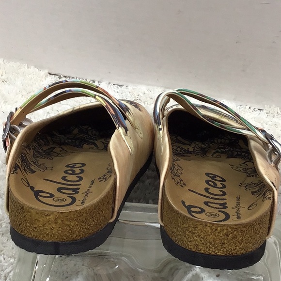 Calceo Shoes Calceo Handmade Butterfly Slip On Clogs 39